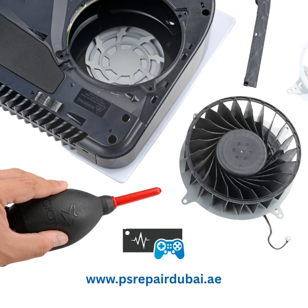 PS5 deep clean liquid metal thermal paste replacement Dubai